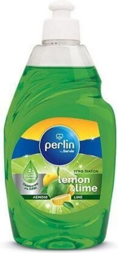 Perlin Υγρό Πιάτων με Άρωμα Λεμόνι 450ml
