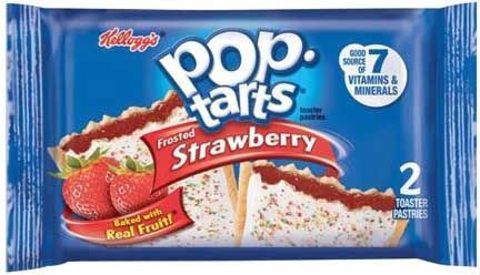 Kellogg's Τάρτα Pop Tarts Strawberry Strawberry (2x150gr)