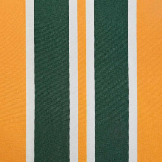 vidaXL Awning fabric Green 3.5x5m