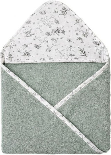 Baby Star Baby Bath Towel Hooded 75x75cm