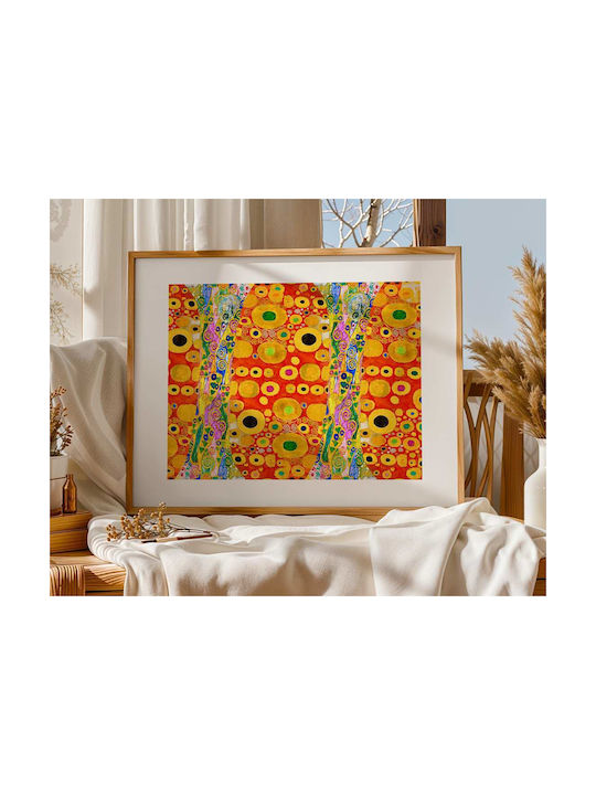 Poster Gustav Klimt Hope Details Art150 40cm X 50cm Brown Wooden Frame