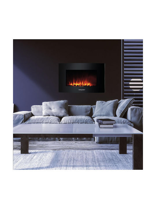 Beper Wandmontiertes Elektrisches Kamin 1750W 72,5x60cm