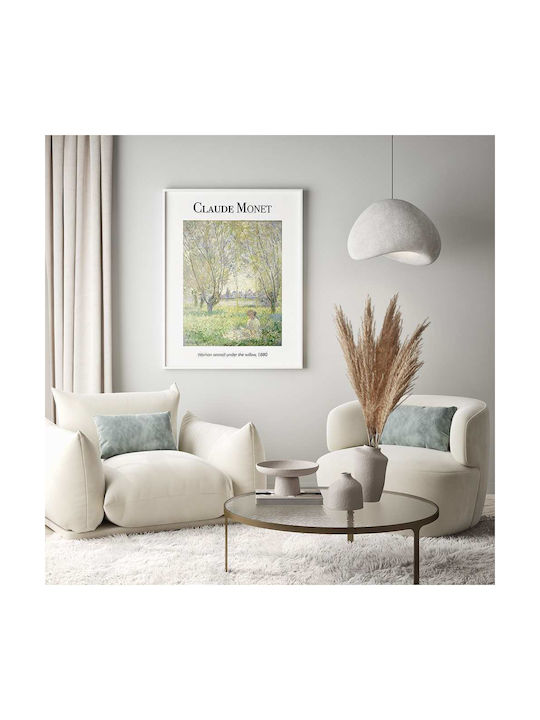 Poster Claude Monet Woman Seated Under Willow Art100 40cm X 50cm-56052pd156701
