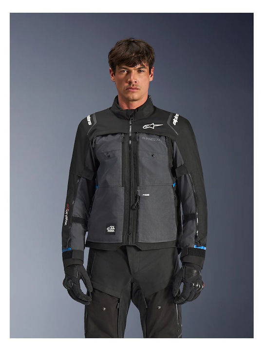 Alpinestars Cusco DS Jachetă de Motocicletă de Iarnă pentru Bărbați Softshell Impermeabilă Black/Deep Gray