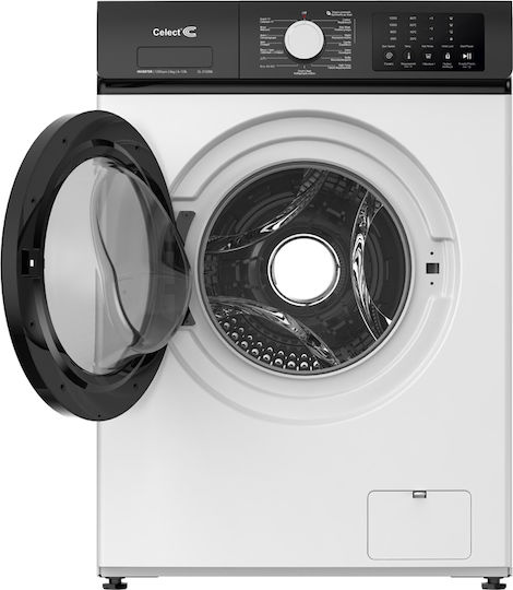 Celect Washing Machine 6kg with Steam Technology 1200 Turns Steam
