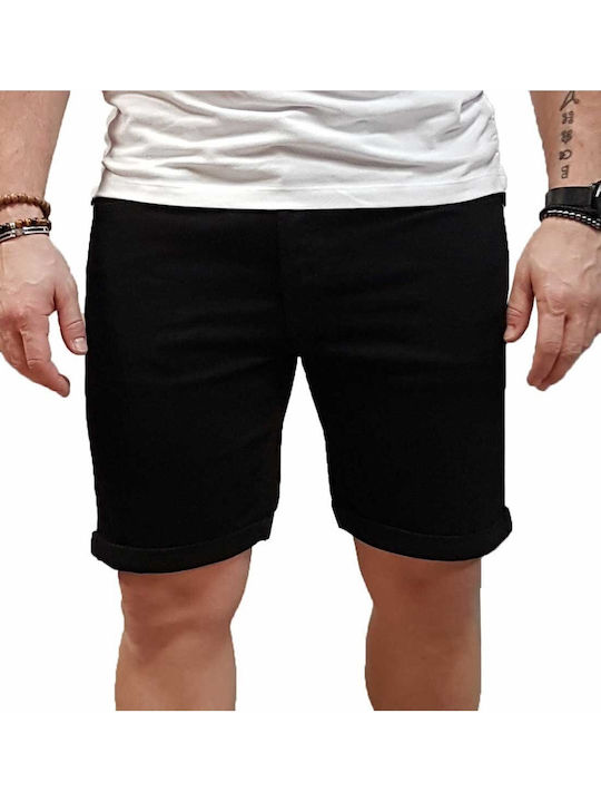 Men's Shorts Jeans Black