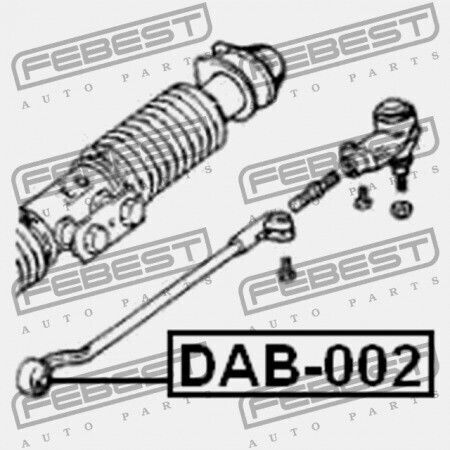 Febest Lenkradstangenring Opel Kadett E 1984-1991 322126