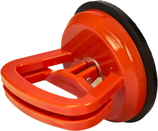 Kraft & Dele Μονή Βεντούζα Πλαστική Διαμέτρου 120mm με Ικανότητα Συγκράτησης 50kg