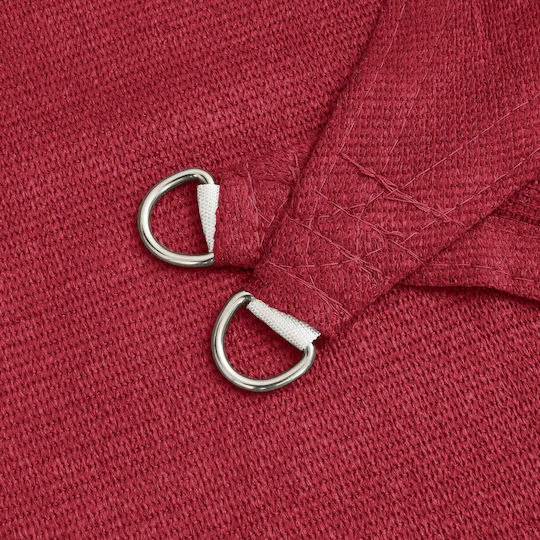 vidaXL Rectangular Red Shade Sail 2x6m