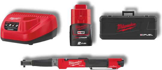 Milwaukee M12 ONEFTR38-201C Electric Ratchet 3/8" Battery 12V 1x2Ah