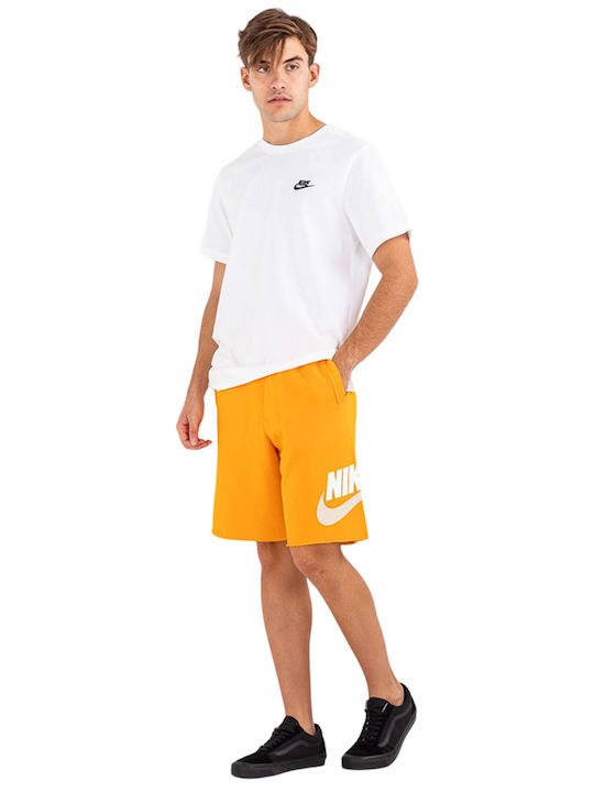 Classic Essentials Men's Athletic Shorts Orange