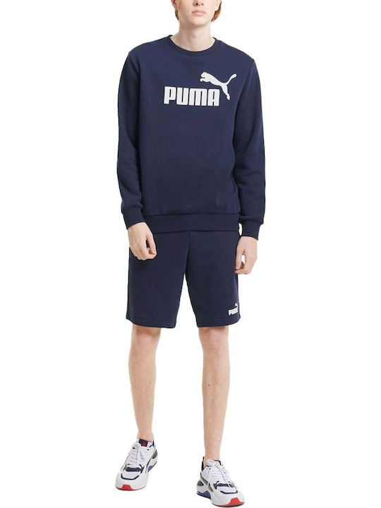 Essentials Αθλητική Ανδρική Βερμούδα Navy Μπλε
