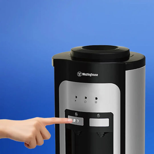 Westinghouse Ψύκτης Δαπέδου Φιάλης Inox με Παροχή Κρύου Νερού 2lt/h