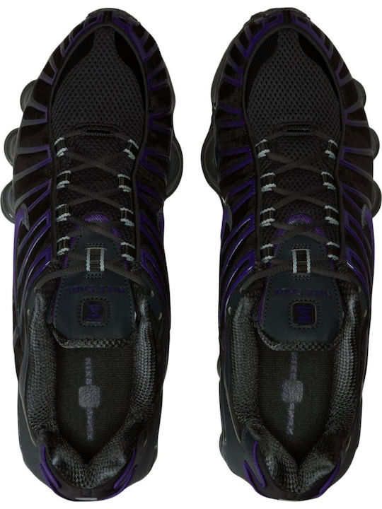 Shox Tl Männersneaker Sgrau / Cpurpur
