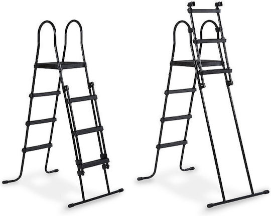 Exit Toys Πισίνα PVC με Μεταλλικό Σκελετό 540x122x122εκ. Καφέ