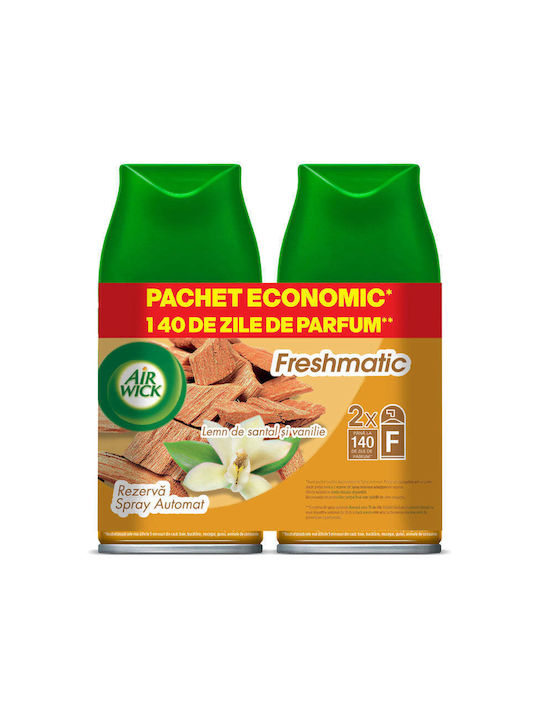 Air Wick Freshmatic Refill Lemn de santal Vanilie 2 bucăți
