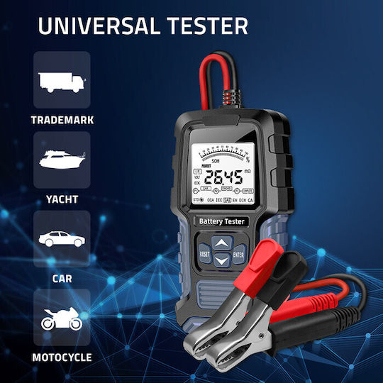 Qoltec Digital Battery Tester