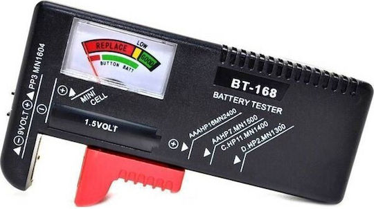 Bt-168 Ψηφιακό Battery Tester με Πτυσσόμενη Υποδοχή