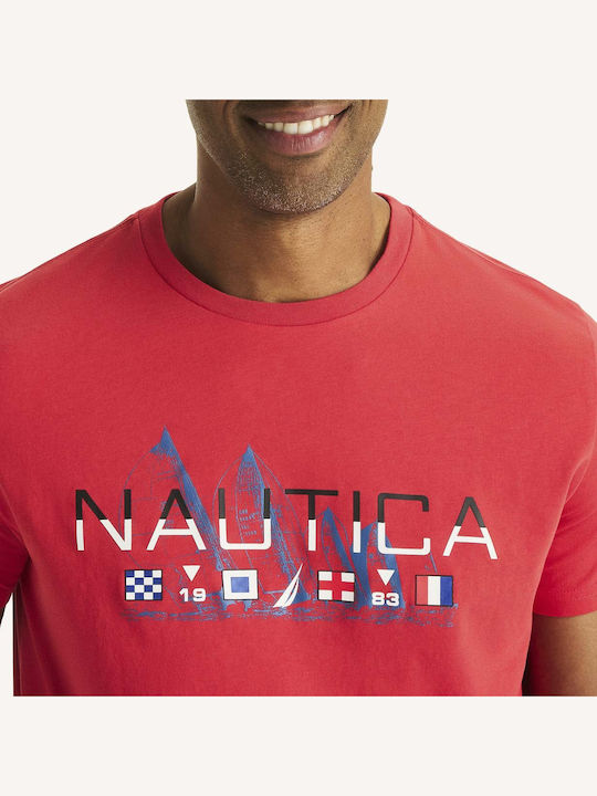 T-shirt Червен
