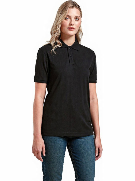 Premier Ανδρικό Διαφημιστικό T-shirt Κοντομάνικο BLACK