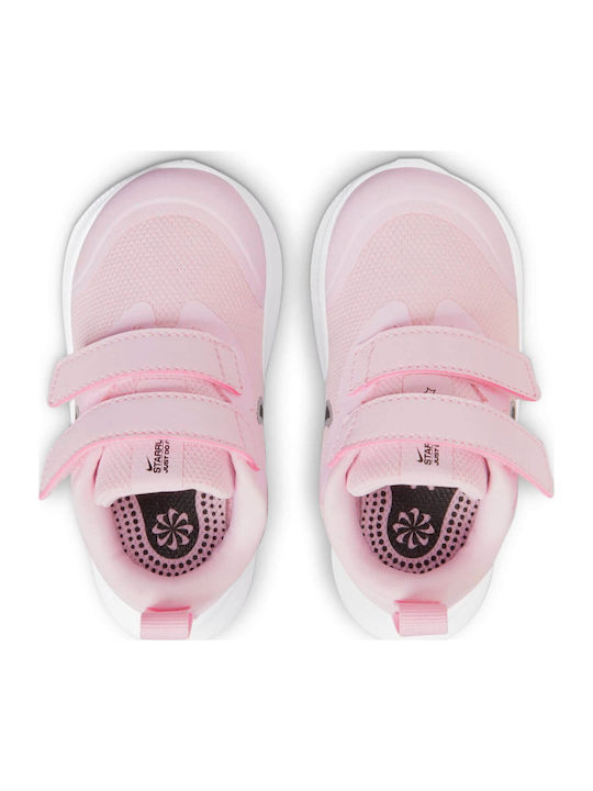 Star Runner Star Runner 3 Kids Sports Shoes Running with Hoop & Loop Closure Pink Foam / Black