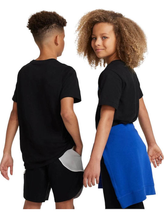 Παιδικό T-shirt Μαύρο Sportswear