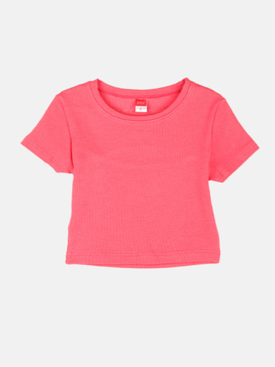 Joyce Crop Top Φούξια