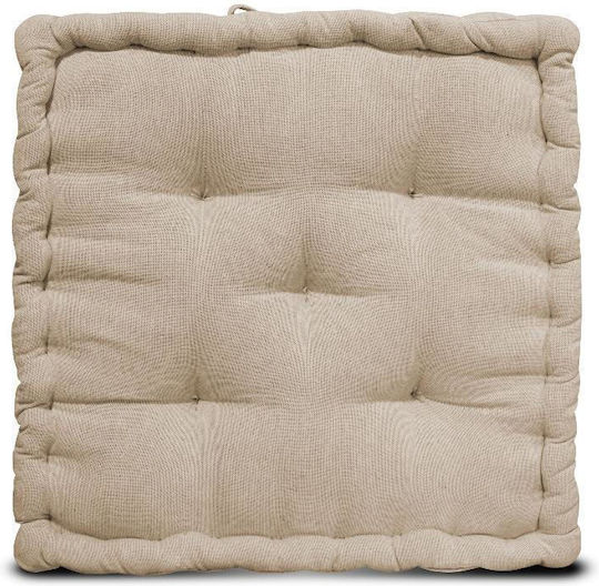 Gartenstuhlkissen Beige 40x40cm
