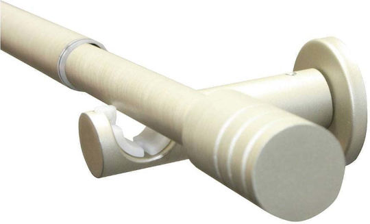 Bară Pliabilă Metalică Pentru Perdele Single 120-210 cm Auriu Bară Pliabilă Metalică Pentru Perdele Single 120-210 cm Auriu