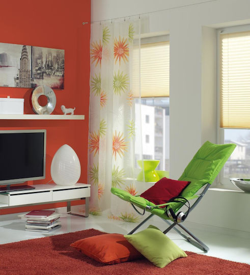 Πτυσσόμενο Μεταλλικό Κουρτινόξυλο Μονό 100-500εκ. Ασημί Πτυσσόμενο Μεταλλικό Κουρτινόξυλο Μονό 100-500εκ. Ασημί