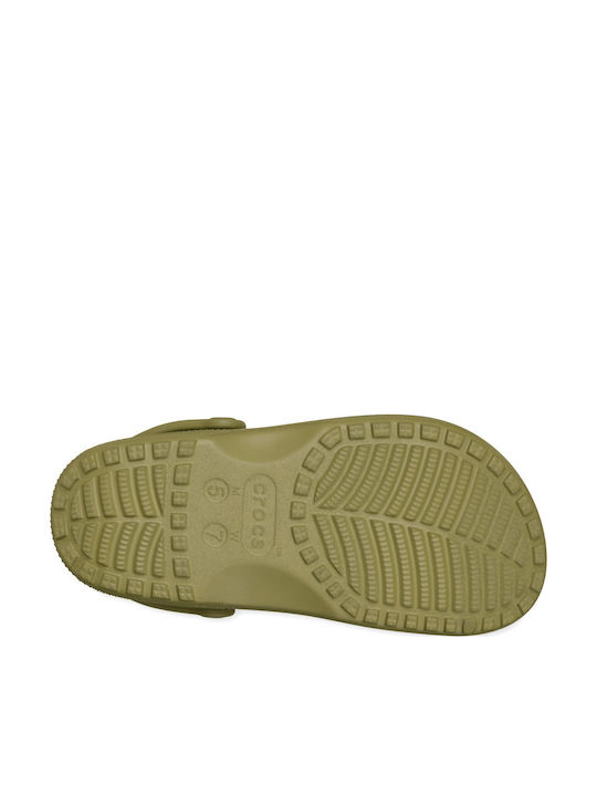 Crocs Classic Damen Clogs Grün