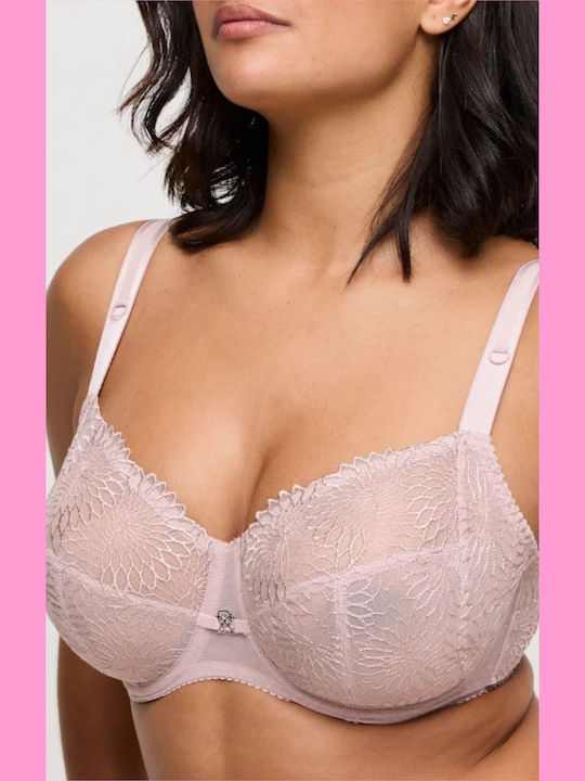 Pink Bras without Padding with Underwire