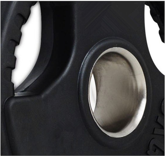 inSPORTline Olympic Type Rubber Plate 1 x 15kg Φ50mm with Handles