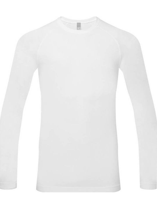 Premier Men's Promotional Long Sleeve Blouse White