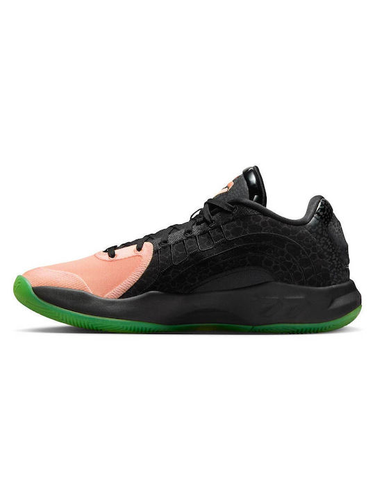 Luka 4 "Safari" Χαμηλά Μπασκετικά Παπούτσια Black / Team Orange / Orange Pulse
