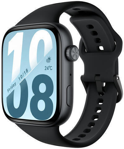 Honor Watch X5i 47mm με Παλμογράφο (Μαύρο)
