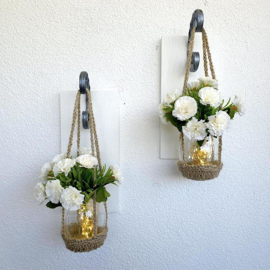 SteweHome Lămpi Decorative Pentru Masă LED 2 Buc 30x14 cm