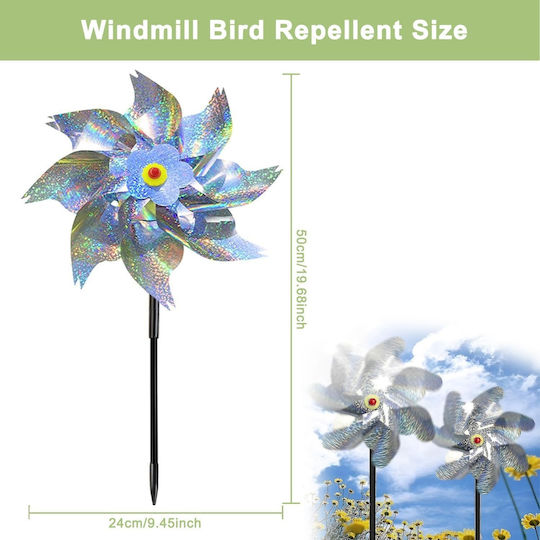 eBest Bird and Cat Repellent Stake 0.5x0.5m