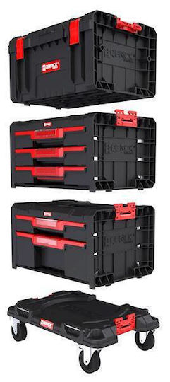 Qbrick System Pro Drawer Toolbox Tool Storage Plastic Wheeled Box Z258346PG013
