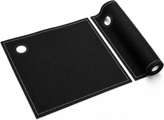 GTSA Champagne and Wine Towel Black 40x40cm 12pcs