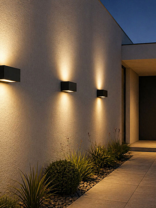 Zambelis Lights Επιτοίχιο Εξωτερικό Φωτιστικό LED 5W 13εκ. Zambelis Lights Επιτοίχιο Εξωτερικό Φωτιστικό LED 5W 13εκ.
