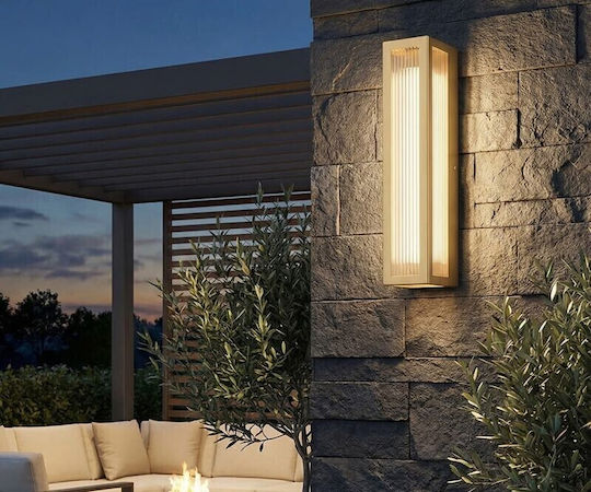 Luma Wandmontiertes Außenlicht LED IP54 12W mit Warmweißem Licht
