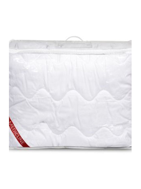 AIO Factory AIO Factory Steppdecke Mit Mikrofaserfüllung 140x200cm Weiß