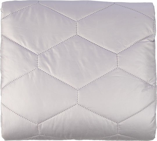 Pătură Dublă Cu Umplere Microfibra 200x210cm Gri 300 GSM