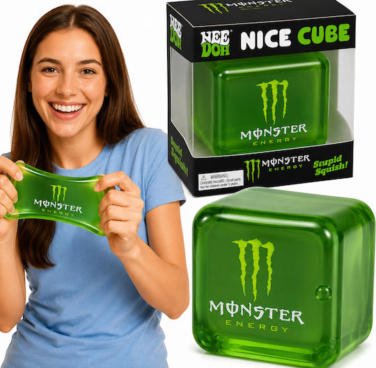 Schylling Squishy Κύβος Αφρώδες Monster Πράσινο