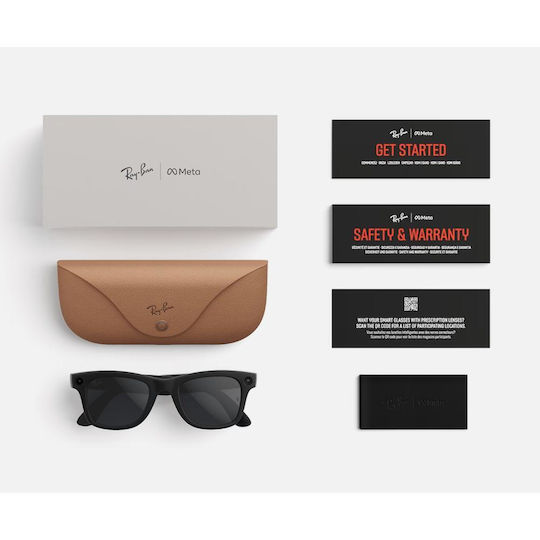 Ray Ban RW4012 601/71 Smart Glasses Μαύρα