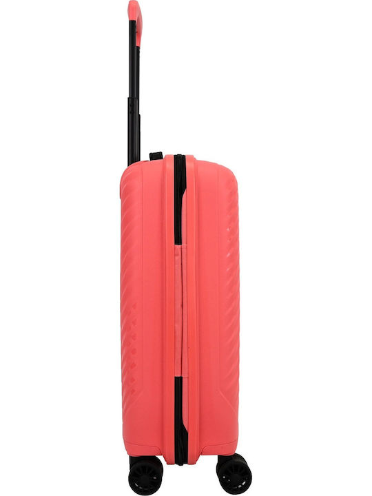 Paulter Cabin Hard Travel Suitcase Peach 55cm Height