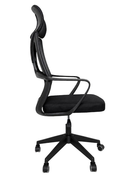 UNIHOME Highline Bürostuhl mit Einstellbaren Armen Schwarz