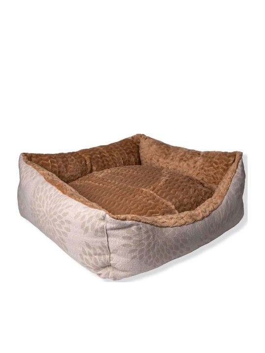 Pet's Choice Καναπές Κρεβάτι Σκύλου Καφέ 90x70εκ.