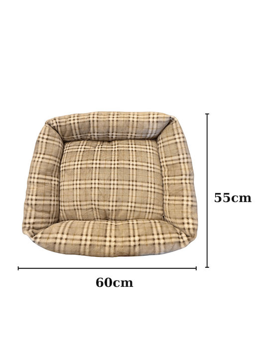 Pet's Choice Hundebett Grau 60x55cm